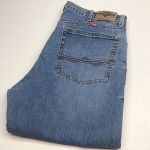 MENS WRANGLER RELAXED BOOT JEANS 34x30 ⭐️